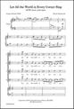 Let the World in Every Corner Sing SATB choral sheet music cover